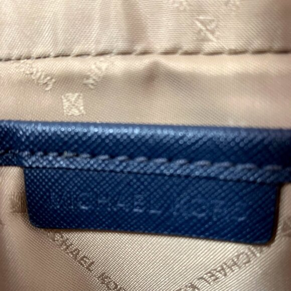 Michael Kors Jet Set Large East/West Saffiano Leather Crossbody Bag Chain Strap - Picture 10 of 13